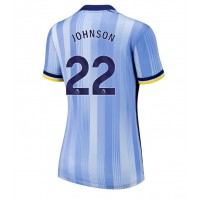 Maglia Calcio Tottenham Hotspur Brennan Johnson #22 Seconda Divisa Donna 2024-25 Manica Corta